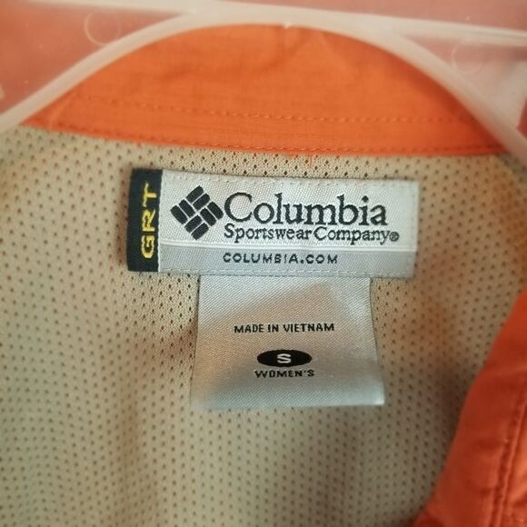COLUMBIA SPORTSWEAR COMPANY. WOMANS SIZE S. LIGHT ORANGE. - Picture 13 of 16